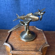 Presse-papier Avion En Bronze
