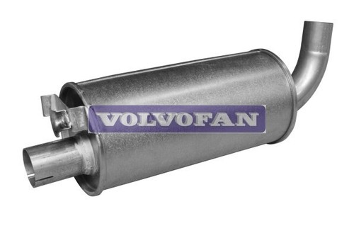Silencieux avant moteur diesel