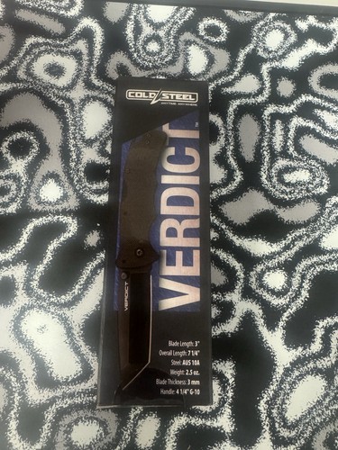 Cold steel verdict - verdict, aus10a