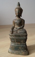 Antique Ancien Bronze BUDDHA