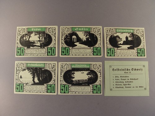 Notgeld kpl série a - 60,