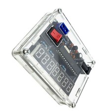 Kit Fréquencemètre 10MHz DIY avec Boîtier Gamme Automatique Compteur de Fréq