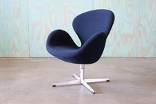 Navy Blue Swan Chair Arne