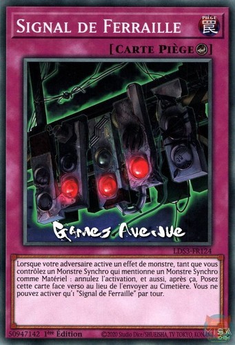 Signal de ferraille - yu-gi-oh,