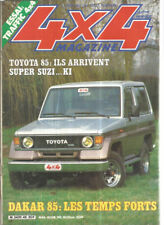 4X4 MAGAZINE N°45 TOYOTA 1985 / SUPER SUZI / SUBARU BREAK TUR. / TRAFFIC 4X4
