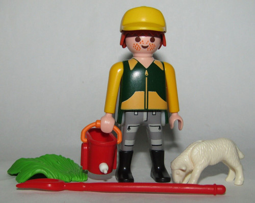 Playmobil vet with baby lamb - with,