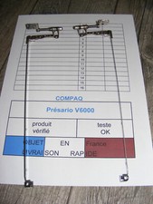 Les 2 charnières pour COMPAQ