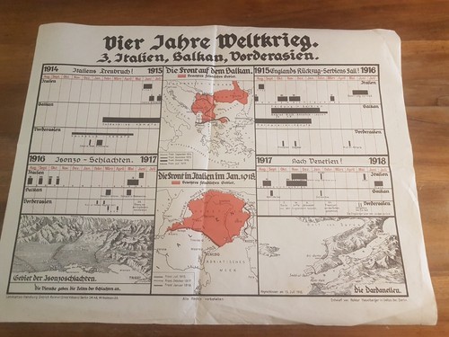 Landkarte première guerre
