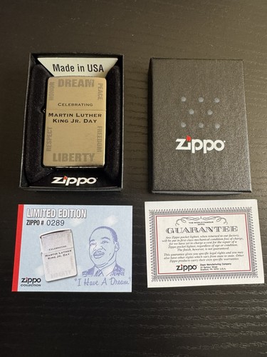 Zippo martin luther king mlk - zippo,