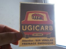 Autocollant Pneus, crampons UGICARB