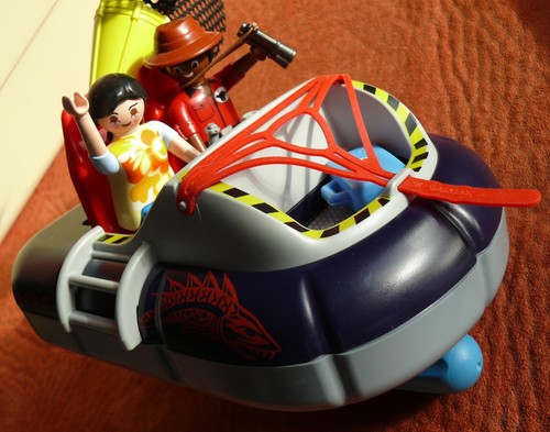 Playmobil aéroglisseur - -,