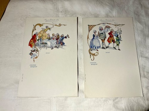 Menus cognac bisquit - menus,