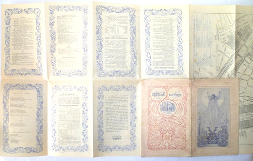 Plaquette pub 1900 - plaquette,
