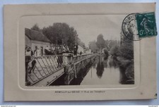 Romilly sur Seine (Aube) - Rue de l'Abattoir - Attelage - Héliogravure