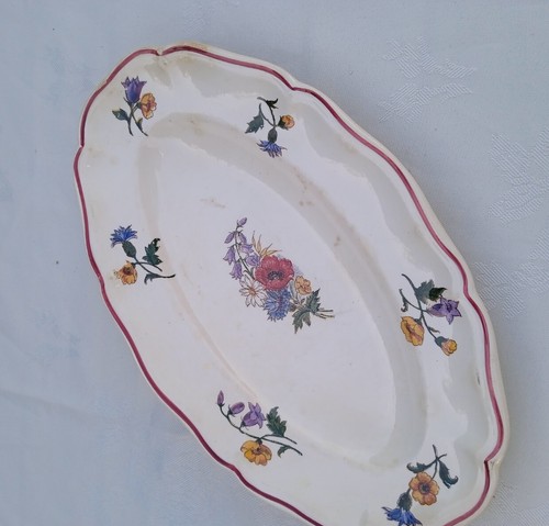 Petit plat oval - petit, sarreguemines