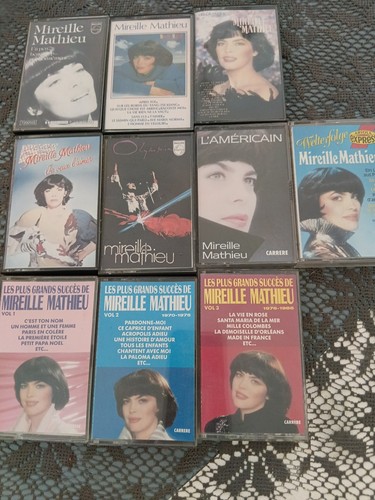 Lot audios mireille - audios,