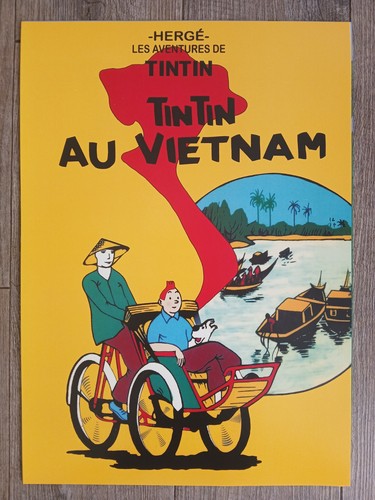 Affiche poster tintin au - affiche,
