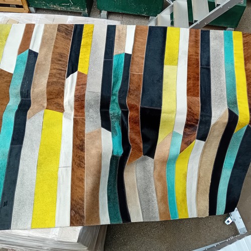 Tapis cuir serge lesage tres - serge,