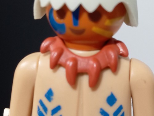 Collier playmobil guerrier - collier,