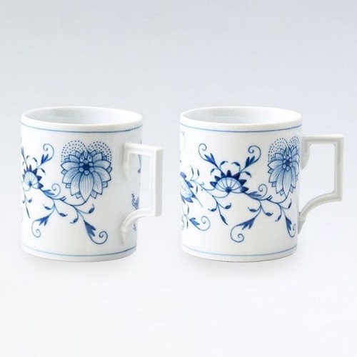 Lot tasses oignon - 2, bleu