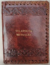 Pochette En Cuir Vintage