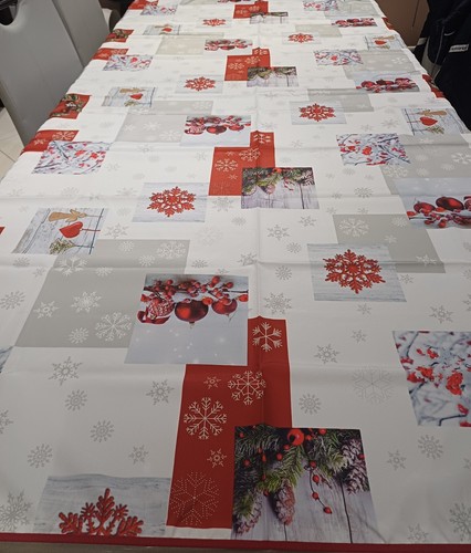 Nappe noel anti taches - nappe, de