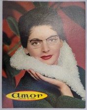 RARE ET ANCIEN PLV CARTON ANNÉES 50 LUNETTES DE PARIS AMOR PUBLICITÉ MAGASIN