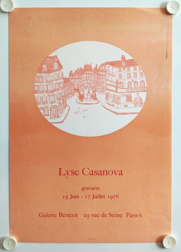 Affiche lyse casanova - lyse, 1976