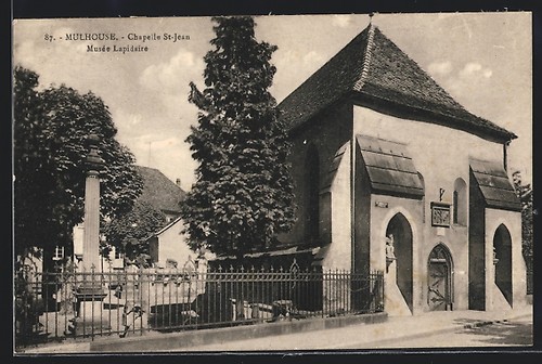 Cpa mulhouse chapelle - mulhouse,,