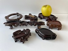 Ancien socle support bois