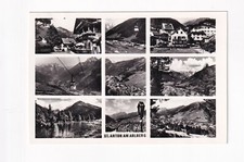 D1598) ST. ANTON am ARLBERG - superbe carte postale multi-images noir et blan...