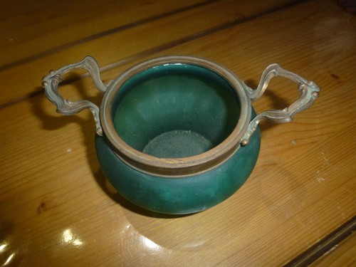 Ancien pot seau biscuit - pot,
