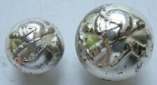 Militaria 2 Boutons bombés en