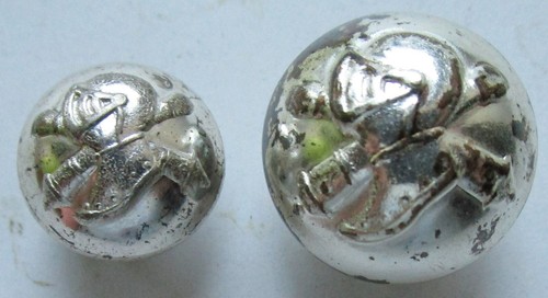 Militaria boutons bombés en - bombés,