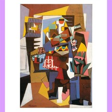 1923 Pablo Picasso La cage à