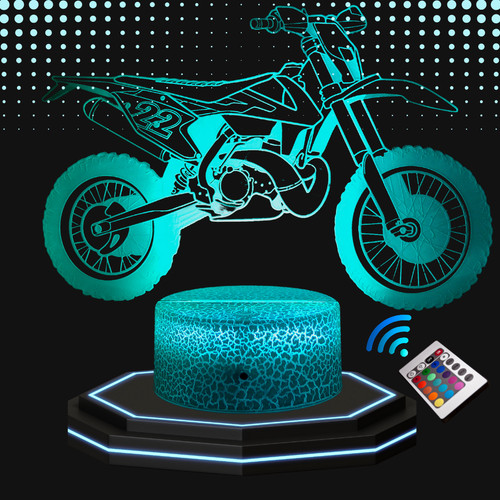 Lampe chevet led moto - chevet,