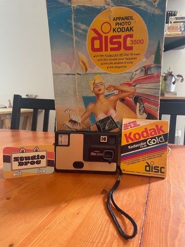 Kodak disc 3500 - kodak, appareil