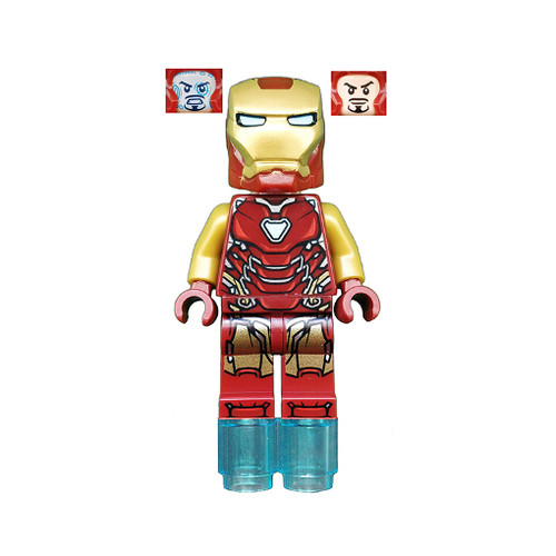 Lego figure iron man - figure, mark