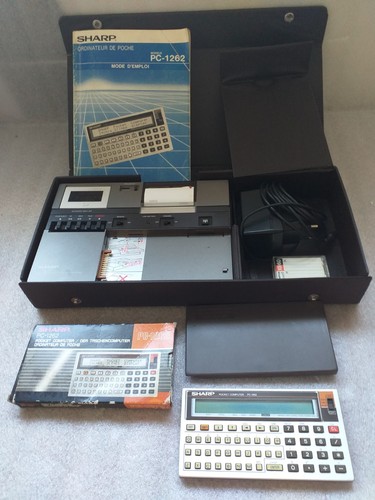 Calculatrice sharp 1262 et - pc-1262,