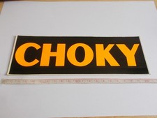 Autocollant vintage chocolat