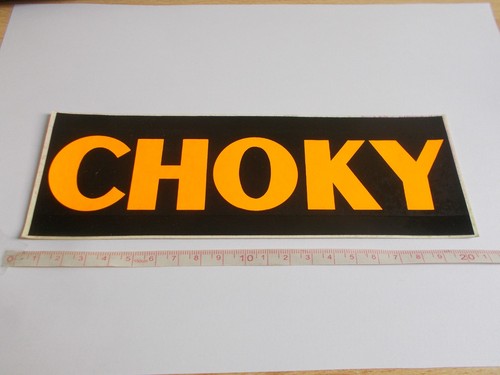 Autocollant vintage chocolat