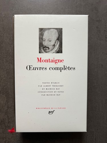 Pléiade montaigne - plÉiade,