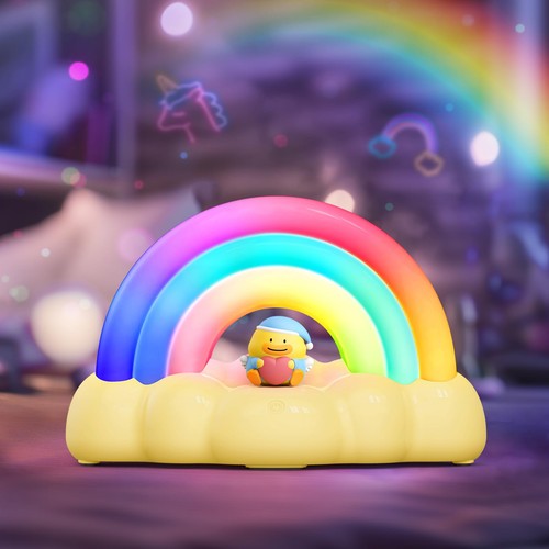 Lampe nuit arc ciel pour - nuit, arc-en-ciel