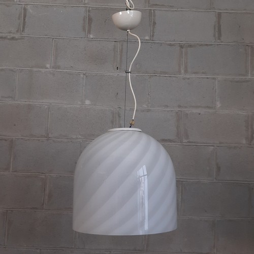 Lustre verre murano blanc - murano,