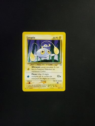 Carte pokemon loupio - carte,