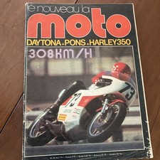 La Moto N°49 1974 Harley 350 TVSS Honda Chaly Patrick Pons club Harley etc
