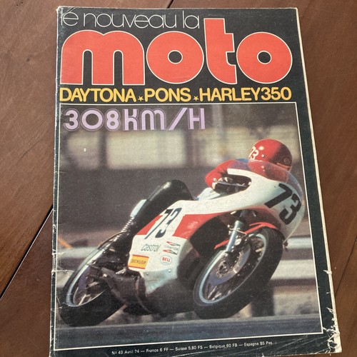 Moto 1974 harley 350 - la, n°49