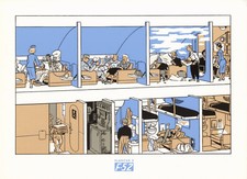 CHALAND F-52 ANAGRAPHIS DÉESSE 1986 PLANCHE 2 EN SÉRIGRAPHIE