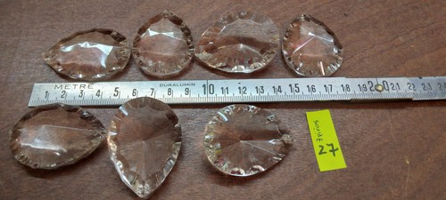 Anciennes pampilles verre - 7,