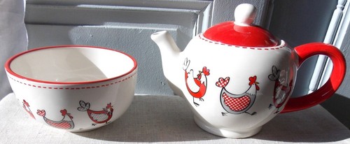 Theiere bol en ceramique - ,